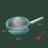 Maifan Stone Non-Stick Cookware Stainless Steel Food Supplement Pot, Specification: Frying Pan 26cm