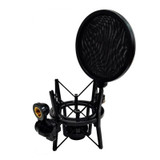 SH-101 Live Microphone ABS Shockproof Bracket (Black)