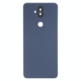 Grass Material Battery Back Cover With Camera Lens for Asus Zenfone 5 Lite ZC600KL(Blue)