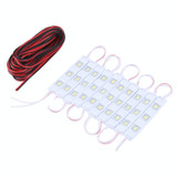 30LEDs 5630 SMD LED Modules White Light Waterproof Decorative Light, 5M Cable Length, DC 12V