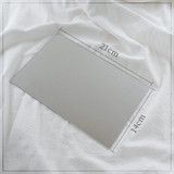 5 PCS Acrylic Geometric Mirror Reflector Photo Props Shooting Background, Colour: Rectangular 14x21cm