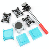 8 Pcs / set 8 PCS / Set 12034 Plastic Heavy Object Mover Portable Moving Tool Set