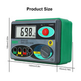 DUOYI DY4100 High-precision Digital Ground Resistance Meter Resistance Tester