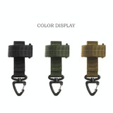 10 PCS Glove Rope Storage Buckle Multi-Purpose Nylon Carabiner, Random Color Delivery