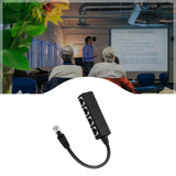 1 Male to 4 Female LAN Ethernet Cable Adapter Ethernet Splitter