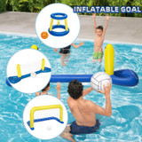 Beach Toys Adult Children Parent-Child Swimming Pool Playing Inflatable Beach Ball Toys, Style: 3 in 1 Set + 3 Balls