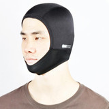 MTTT1040 Motorcycle Helmet Interior Cap Breathable Quick Dry Sunscreen Sweat-Absorbent Sports Head Cover, Size: XL(Black)