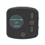 B38 2 in 1 Bluetooth 5.0 Audio Adapter Transmitter Receiver with OLED Display, Support Optical Fiber & AUX