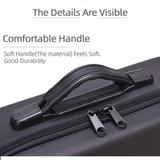 Portable Single Shoulder Storage Travel Carrying Cover Case Box with Baffle Separator for FIMI X8 mini(Black + Black Liner)