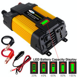 Little Wasp 12V to 110V 4000W Car Power Inverter with LED Display & Dual USB