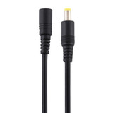 8A 5.5 x 2.5mm Female to Male DC Power Extension Cable, Cable Length:5m(Black)