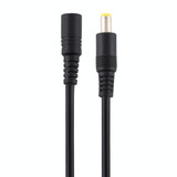 8A 5.5 x 2.5mm Female to Male DC Power Extension Cable, Cable Length:10m(Black)