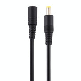 8A 5.5 x 2.5mm Female to Male DC Power Extension Cable, Cable Length:3m(Black)