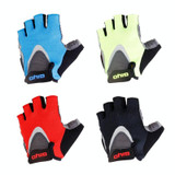 GIYO S-01 GEL Shockproof Cycling Half Finger Gloves Anti-slip Bicycle Gloves, Size: S(Red)