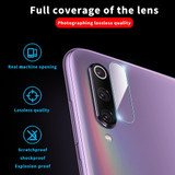 For Xiaomi 9 / 9se 9D Transparent Rear Camera Lens Protector Tempered Glass Film