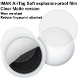 1 Set IMAK Curved Full Screen Hydrogel Film Frosted Front + Back Protector For Airtag