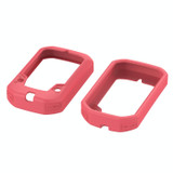 For Bryton Rider 430 / 320 Universal Silicone Protective Case Cover(Peach Red)