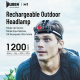 WUBEN H1 LED Strong Light Outdoor USB Rechargeable Headlight
