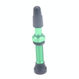 A5599 2 PCS 40mm Green French Tubeless Valve Stem with Repair Kit for Road Bike