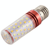 E27 16W 700LM 84LEDs Three-Color Dimming Corn Light Bulb SMD 2835