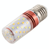 E27 12W 500LM 60LEDs Three-Color Dimming Corn Light Bulb SMD 2835