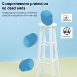 Silicone Earphone Protective Case for JBL Club Pro +, with Hook(Midnight Blue)