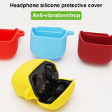 Silicone Earphone Protective Case for JBL Club Pro +, with Hook(Yellow)