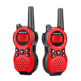 1 Pair RETEVIS RT638 EU Frequency PMR446 16CHS License-free Children Handheld Walkie Talkie(Red)