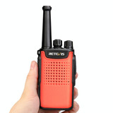 RETEVIS RT67 2W 16CHS FRS License-free Two Way Radio Mini Handheld Walkie Talkie, US Plug(Black Red)