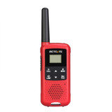 1 Pair RETEVIS RT49B 0.5W US Frequency 462.5500-467.7125MHz 22CHS FRS Two Way Radio Handheld Walkie Talkie, US Plug(Red)