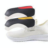 1 Pair 005 Anti-crease Anti-bending Anti-cracking Shoe Shield Protector, Size:225-250mm(Black Red)