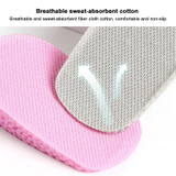 1.5cm 1 Pair 039 Women Soft Invisible Sports Shockproof Inner Heightening Insole Shoe-pad(Grey)