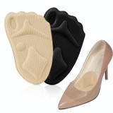 5 Pairs 085 Multi-function High Heels Soft Breathable 4D Sponge Forefoot Pad(Skin Color)