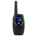 1 Pair RETEVIS RT628 0.5W US Frequency 462.550-467.7125MHz 22CHS Handheld Children Walkie Talkie(Black)