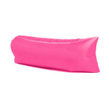 Outdoor Portable Lazy Water Inflatable Sofa Beach Grass Air Bed, Size: 200 x 70cm(Rose Red)