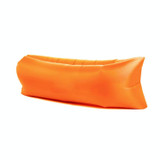 Outdoor Portable Lazy Water Inflatable Sofa Beach Grass Air Bed, Size: 200 x 70cm(Orange)