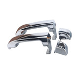 4 PCS A5199 Car Electroplating Outside Door Handle 82651/82662-3J010 for Hyundai Veracruz 2007-2012