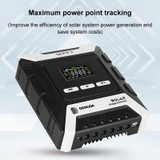 MPPT Solar Controller 12V / 24V / 48V Automatic Identification Charging Controller with Dual USB Output, Model:20A