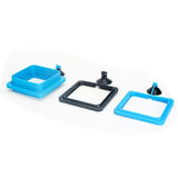 10 PCS Aquarium Fish Food Feeder, Specification: Thick Blue Square