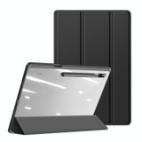 For Samsung Galaxy Tab S8 Ultra DUX DUCIS TOBY Series Horizontal Flip Leather Tablet Case(Black)