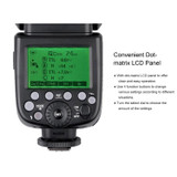 Godox V860IIF 2.4GHz Wireless 1/8000s HSS Flash Speedlite Camera Top Fill Light for Fujifil DSLR Cameras(Black)