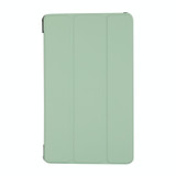 3-folding Skin Texture Horizontal Flip TPU + PU Leather Case with Holder For Samsung Galaxy Tab A 8.0 (2019) T290 / T295(Mint Green)