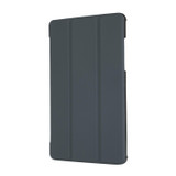 3-folding Skin Texture Horizontal Flip TPU + PU Leather Case with Holder For Samsung Galaxy Tab A 8.0 (2019) T290 / T295(Black)