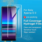 For Sony Xperia 5 II 2 PCS IMAK Hydrogel Film III Full Coverage Screen Protector