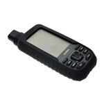 Bicycle Handheld Code Table Shockproof Silicone Colorful Protective Case for Garmin GPSMAP66st / 66s(Black)