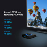 TANIX X96Q Max 4K Smart TV BOX Android 10 Media Player with Remote Control, Quad Core Allwinner H616, RAM: 4GB, ROM: 32GB, 2.4GHz/5GHz WiFi, US Plug