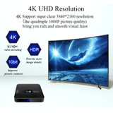 H20 4K Smart TV BOX Android 10.0 Media Player with Remote Control, Quad Core RK3228A, RAM: 1GB, ROM: 8GB, 2.4GHz WiFi, UK Plug