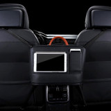 Car Front Seat Hanging Bag Mobile Phone Storage Bag (Black)