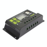 FOXSUR 10A Solar Charge Controller 12V / 24V Automatic Identification Controller