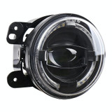 2 PCS 4 inch Car LED Angel Eyes Spotlight Modified Fog Lights for Jeep Wrangler / Dodge / Chrysler PT Cruiser